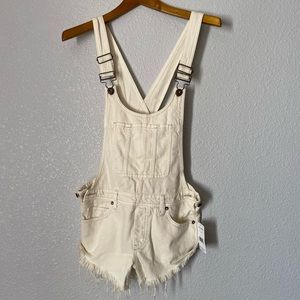 Free People short overalls